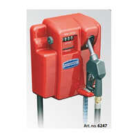 6247 Encased Diesel Supply Unit With Electric Pump - Color: Red
