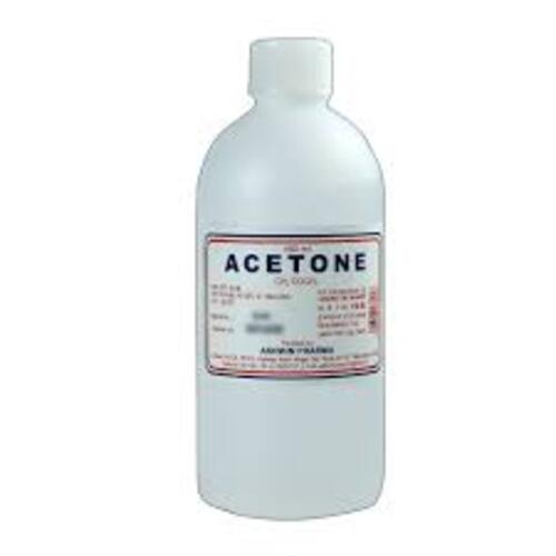Acetone - C3H6O, CAS 67-64-1 | 99% Purity, 0.79 g/cm³ Density, 56 °C Boiling Point, 500ml Bottle for Surface Cleaning and Dissolving