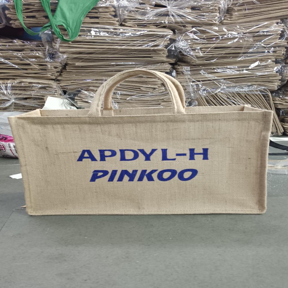 Jute Bag With Zip Lock