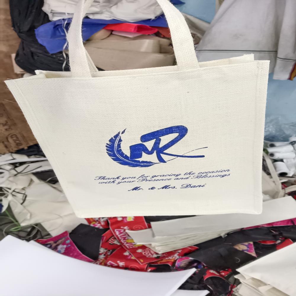 Jute Shopping Bag - Color: Different Available