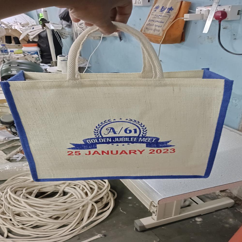 Jute Shopping Bag - Color: Different Available