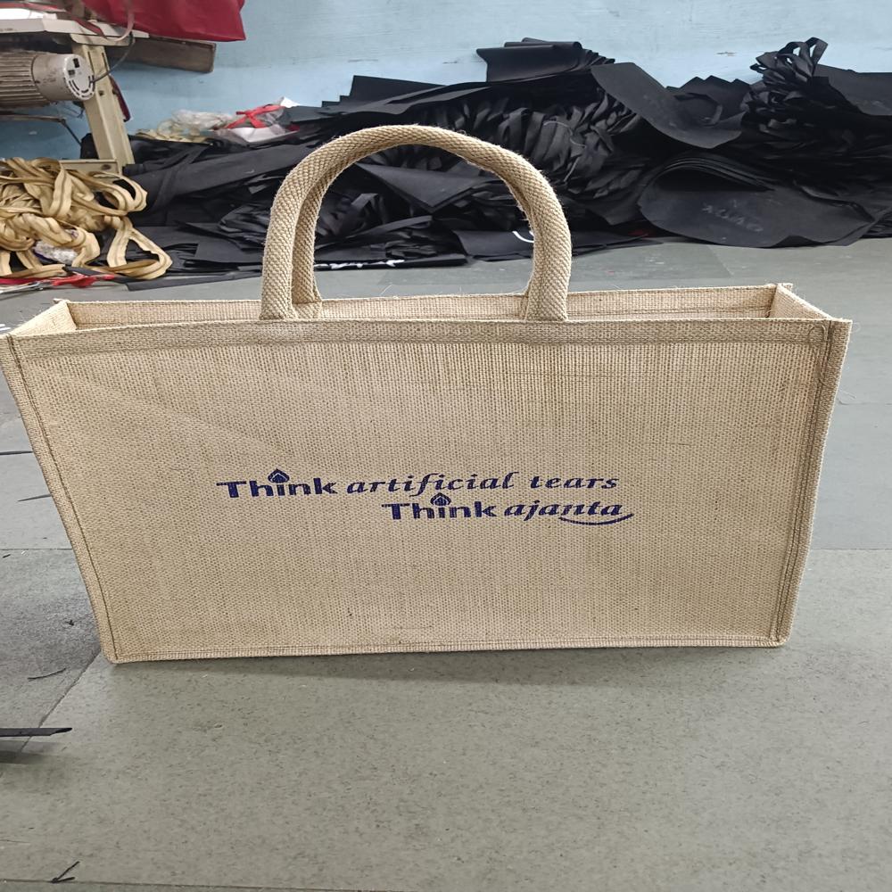 Jute Bag With Ship