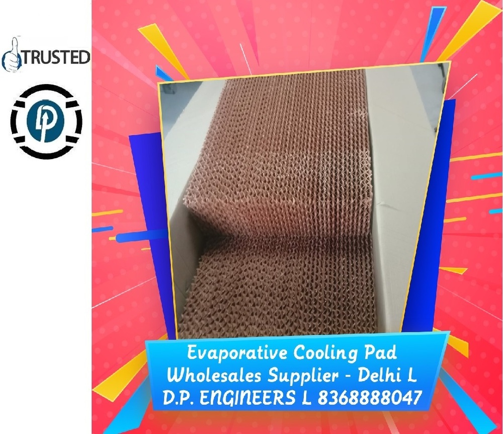 Air Washer Paper Pad Supplier In Indore Madhya Pradesh - Color: Brown