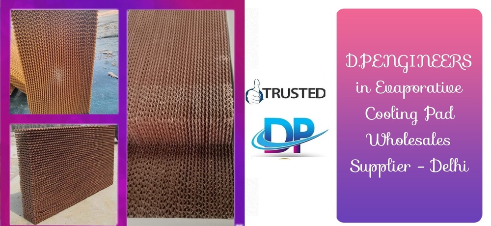 Air Washer Paper Pad Supplier In Indore Madhya Pradesh - Color: Brown