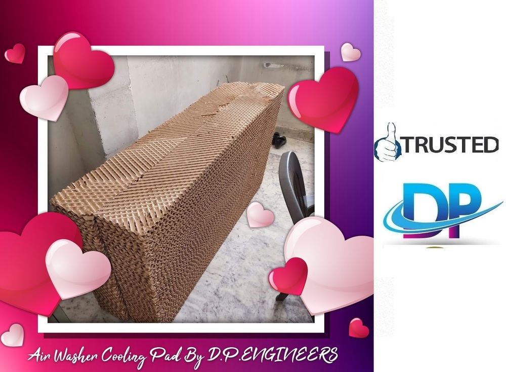 Air Washer Paper Pad Supplier In Indore Madhya Pradesh - Color: Brown