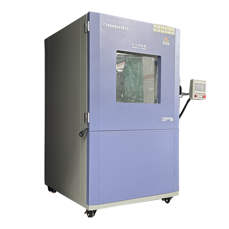 High temperature dust blowing test chamber