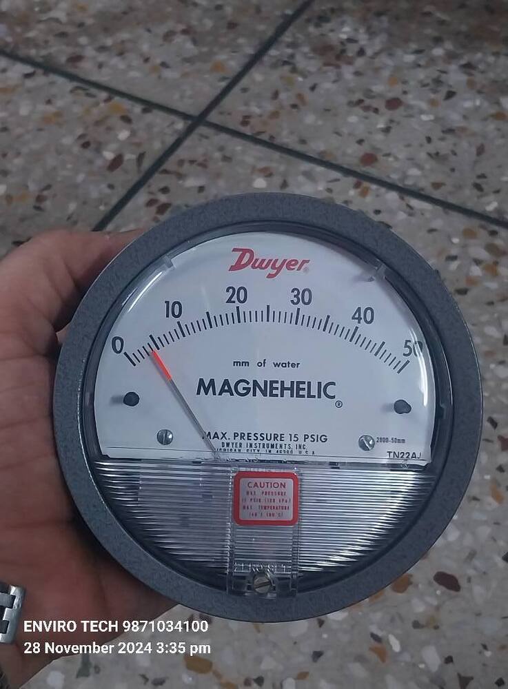 Dwyer Magnehelic Gauge From Karnad Industrial Area Karnataka - Accuracy: A 2% (-Ha Model A 1) Of Fs (A 3% (-Ha A 1.5%) On -0