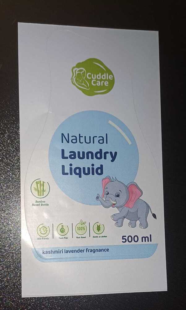 printed  sticker label