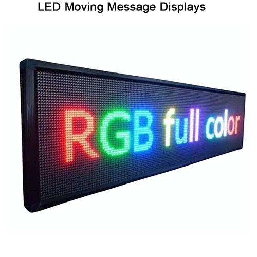 Led Moving Message Displays - Application: Outdoor