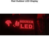 Red Outdoor LED Display