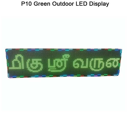 P10 Green Outdoor LED Display