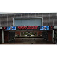 Outdoor Led Video Display - Ip65 Rated, 220v Input, Full Color Graphics | Versatile For Indoor And Outdoor Applications