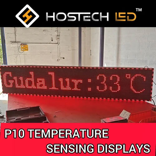 P10 Sensor Display - Application: Indoor