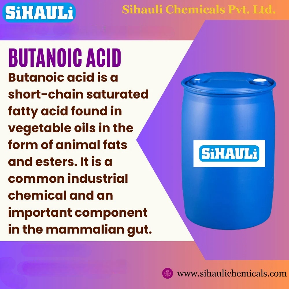 BUTYRIC ACID Manufacturers, Suppliers, Exporters From Vasai Mumbai India
