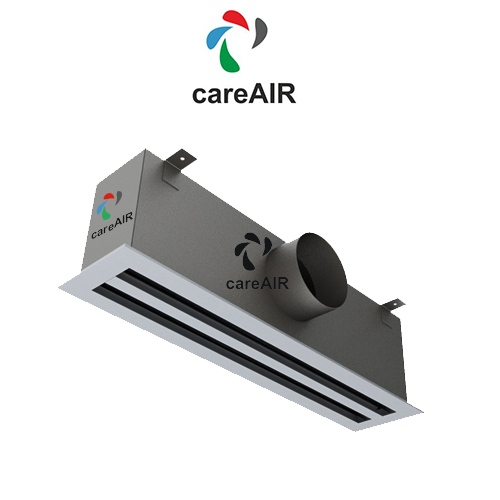 Plenum Box with Mounted Slot Diffuser