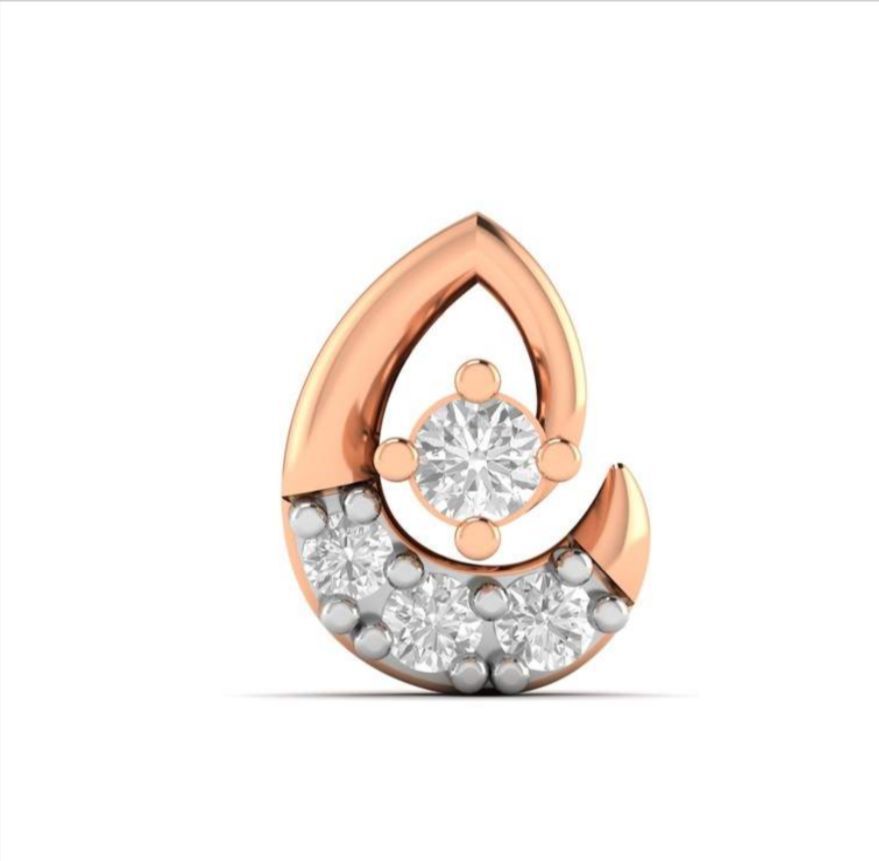 Classic Minimalist Diamond Nose Pin