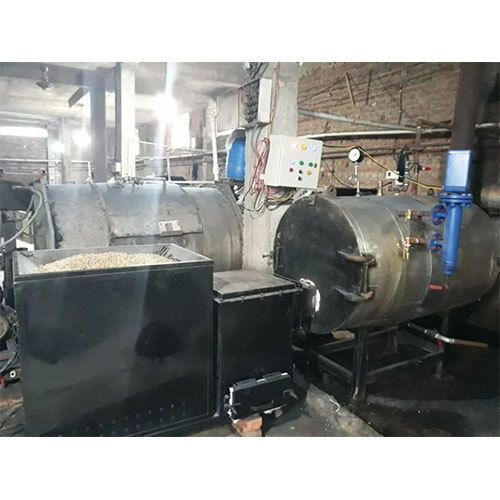 Pellet Fired Steam Boiler - Capacity: 1000 Kg/hr