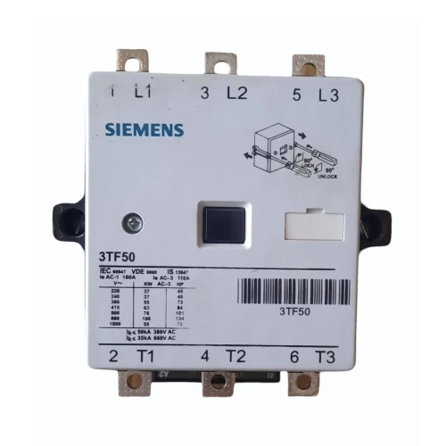 3Tf50 Siemens Contactor - Application: Electrical
