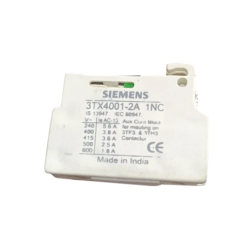 Siemens 3tx4001 2a Power Contactor