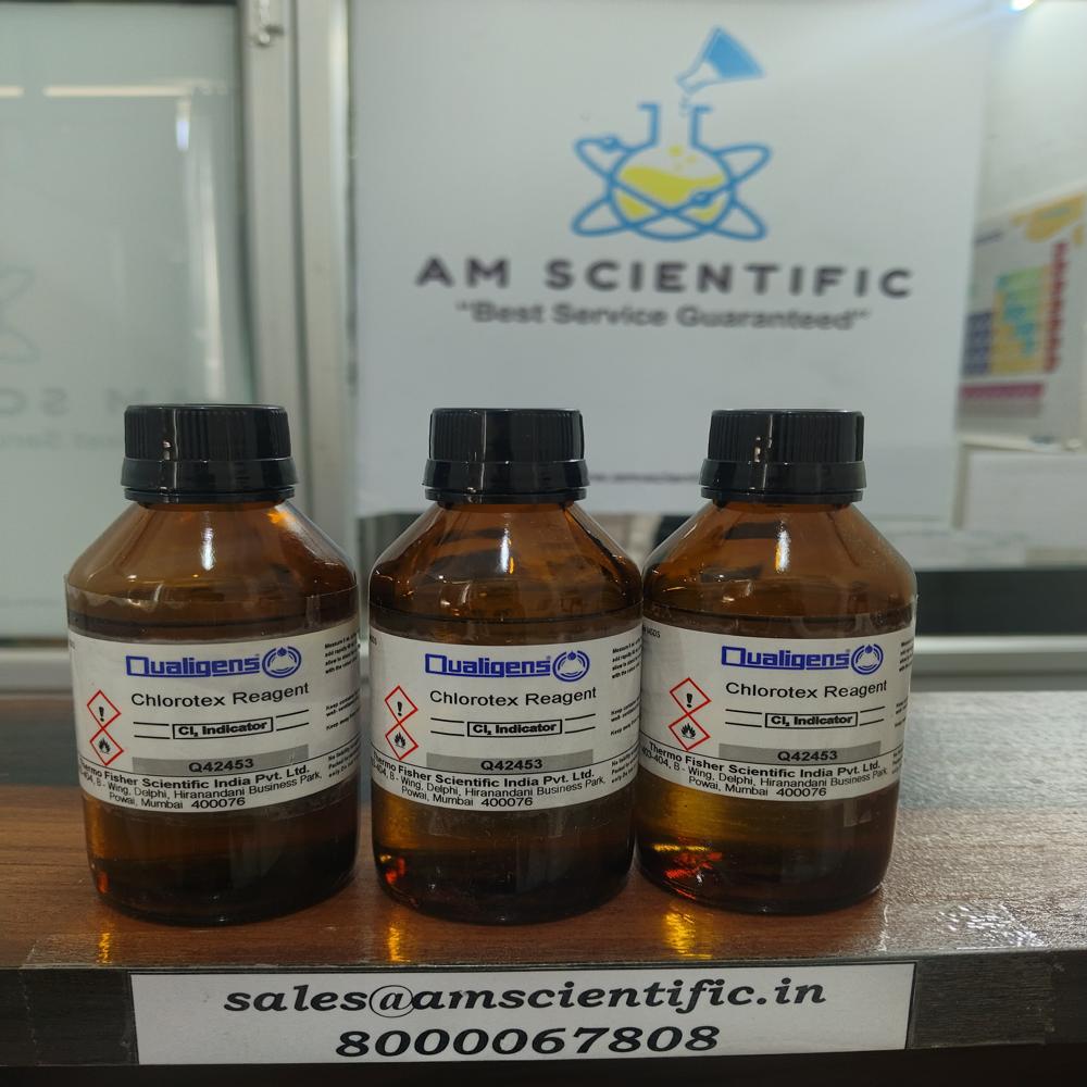 Chlorotex Reagent 100ml Qualigens
