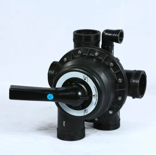 2.5Inch Pvc Multiport Valve - Color: Black