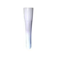 Double Side Port Membrane Housing - Color: White