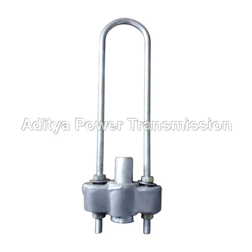 Dead End Clamp For Eye Hook - Color: Silver