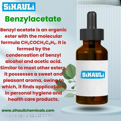 Benzylacetate, Acetic acid, Benzyl ethanoate