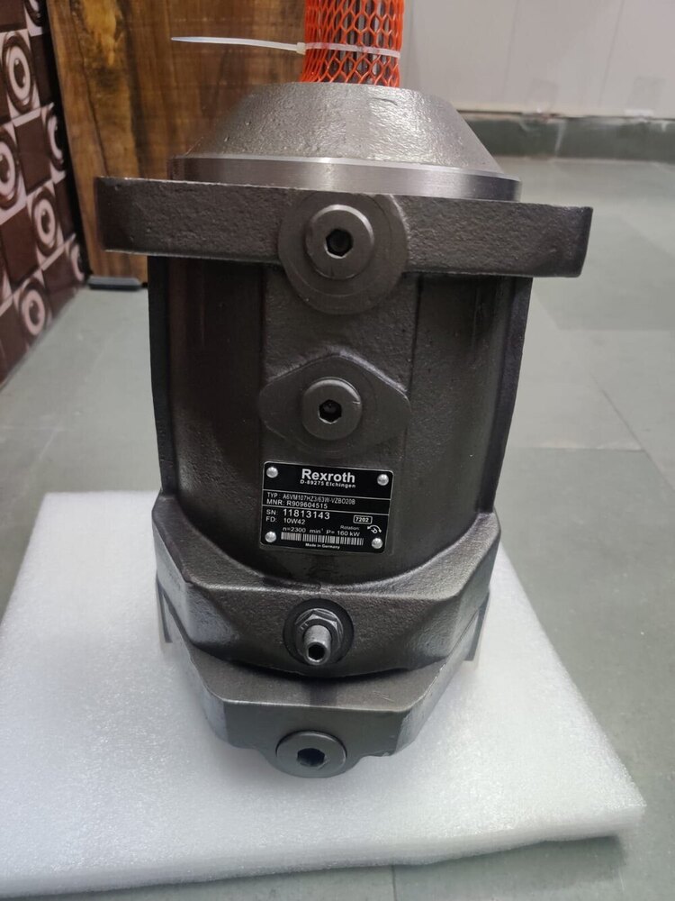 Rexroth Axial Piston Motor For Industrial Ac Powered - Color: Black
