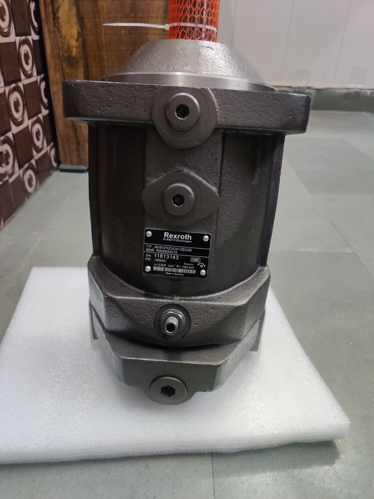 Rexroth Axial Piston Motor For Industrial Ac Powered - Color: Black
