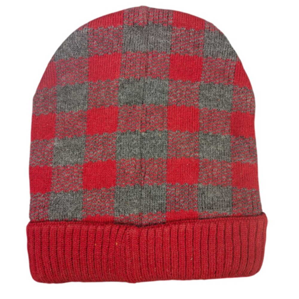 Check Woolen Caps - Color: Multicolor