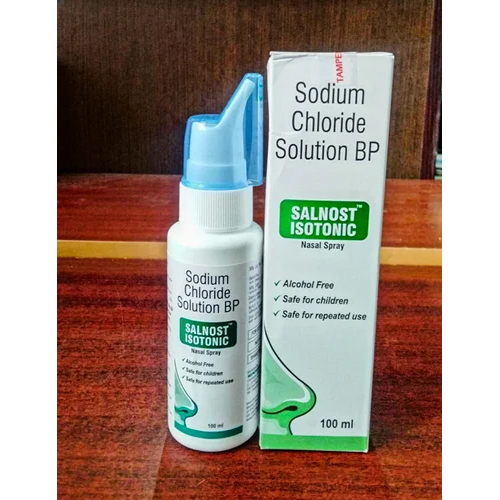 100Ml Sodium Chloride Solution Bp - Drug Type: General Medicines