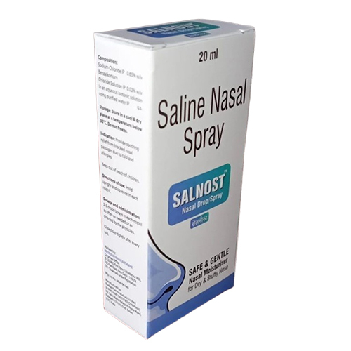 03_20Ml Saline Nasal Spray - Drug Type: General Medicines