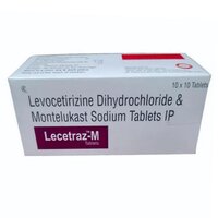 Levocetirizine Dihydrochloride Montelukast Sodium Tablet - Recommended For: Relieves Sneezing And Runny Nose Due To Allergies