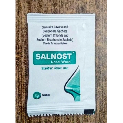 Sodium Chloride And Sodium Bicarbonate Nasal Sachet