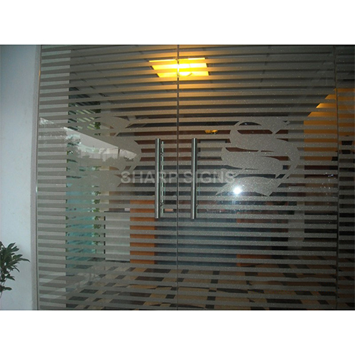 High Grade Glass Itching Film