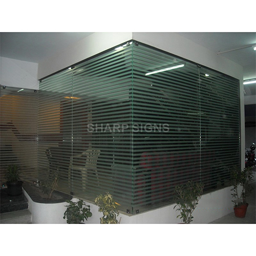 High Grade Glass Itching Film