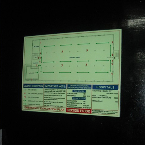 Auto Glow Sign Board - Body Material: Aluminum