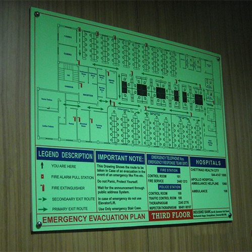 Auto Glow Sign Board - Body Material: Aluminum