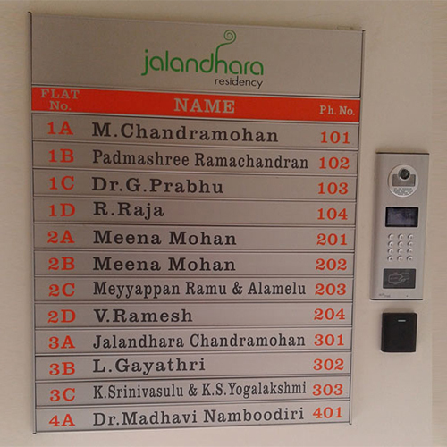 Modular Sign Board - Application: Outdoor Advertisment