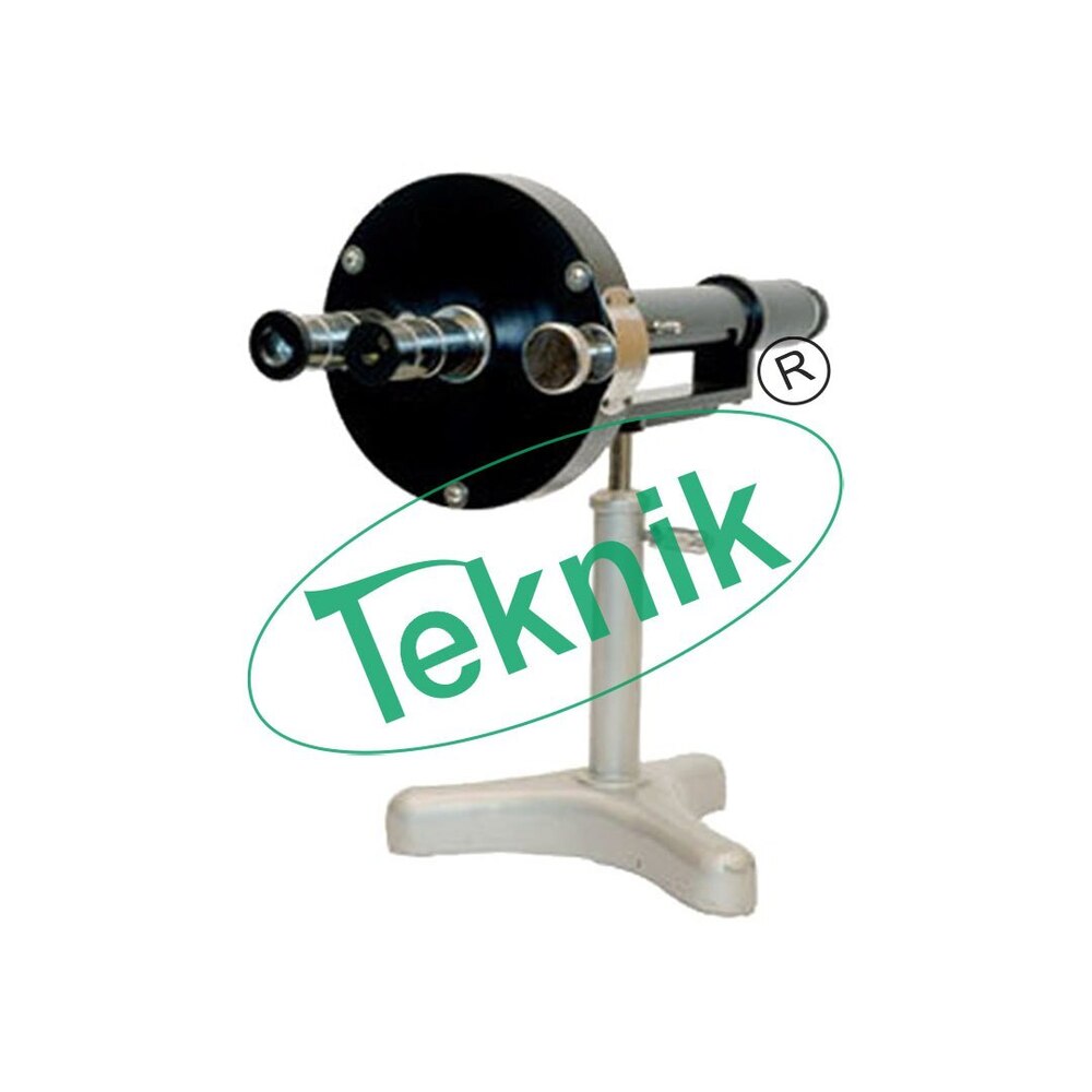 Polarimeter Half Shade - Sturdy Powder Coated Cast Iron Base, 200 Mm Sample Cell, 0-360â° Angular Scale, 0.1 Resolution, Sodium Lamp Light Source | Ideal For Microscopy Equipment
