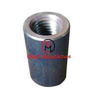 Cold Forged Rebar Coupler - Color: Silver