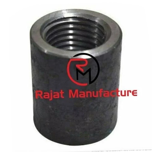 32Mm Ms Rebar Coupler - Color: Silver