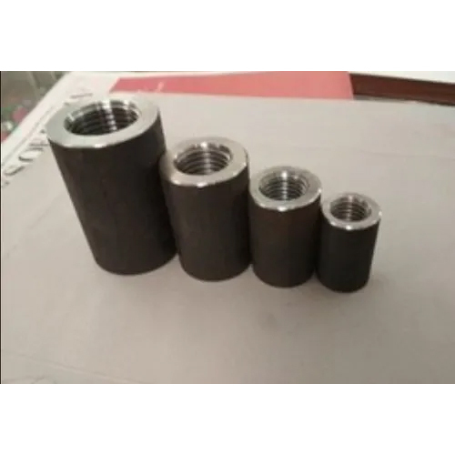 Color Galvanized Ms Rebar Coupler - Color: Silver