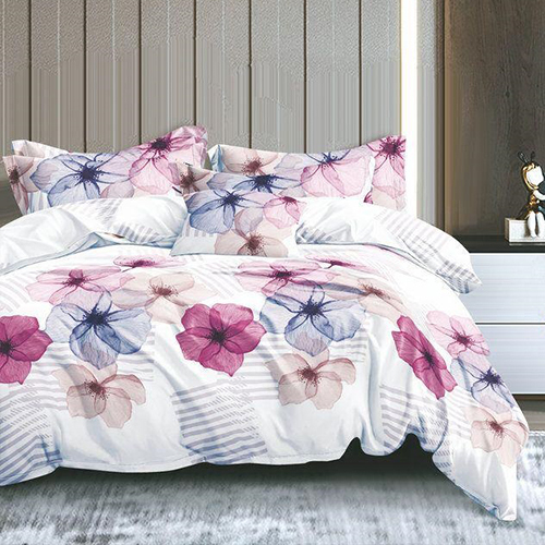Cherish Digital Print Cotton Bedsheet - Color: Different Available