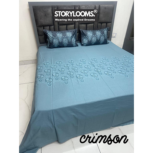 Crimson Luxury King Size Cotton Bedsheet