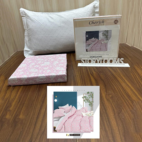 Glace Digital Print Cotton  Double Bedsheet