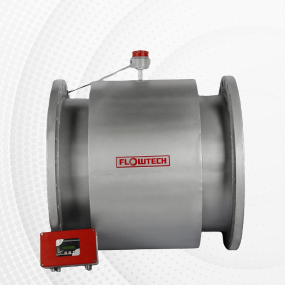 Flowtech Electromagnetic Flowmeter - Color: Silver