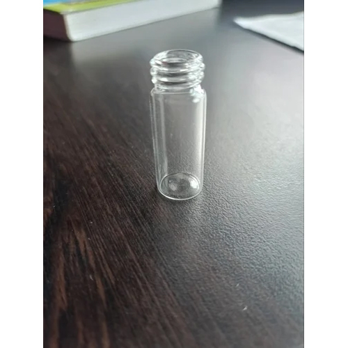 3 ML Plane Neck Homeopathic Glass Vials