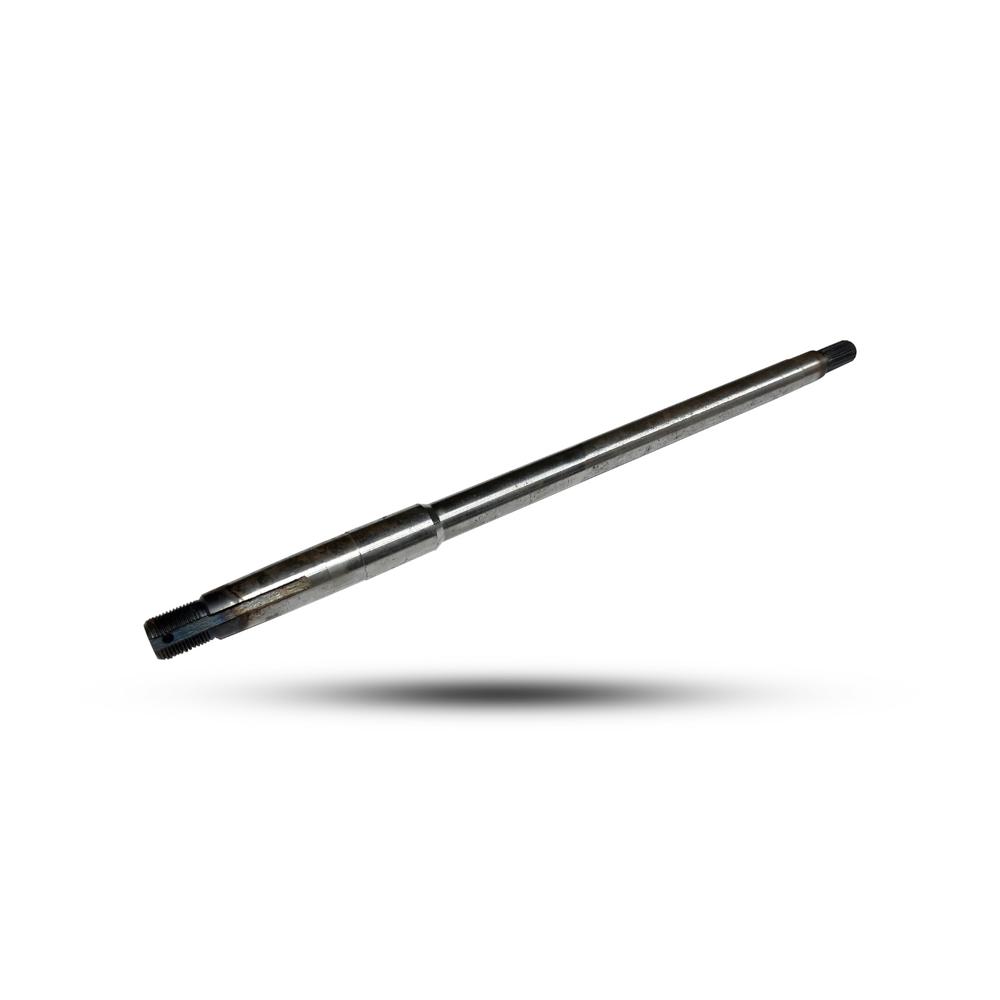 Rear Axle Shaft 16t - Stainless Steel, Standard Size, Silver Color | Heavy Duty Design For E-rickshaw Applications